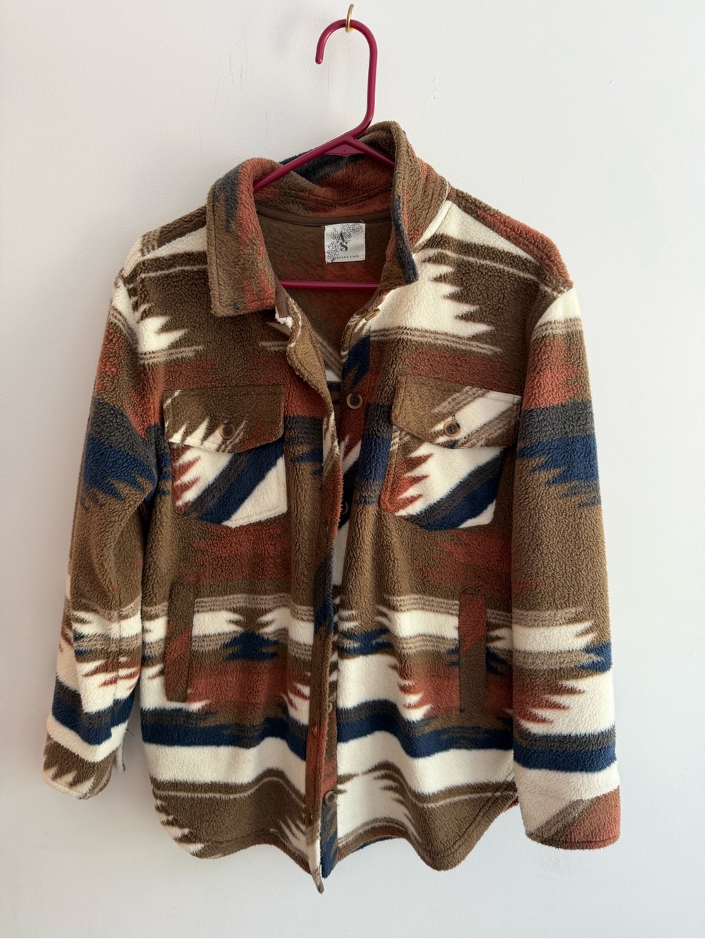 Women’s Altar’d State Fleece Aztec Sherpa Jacket